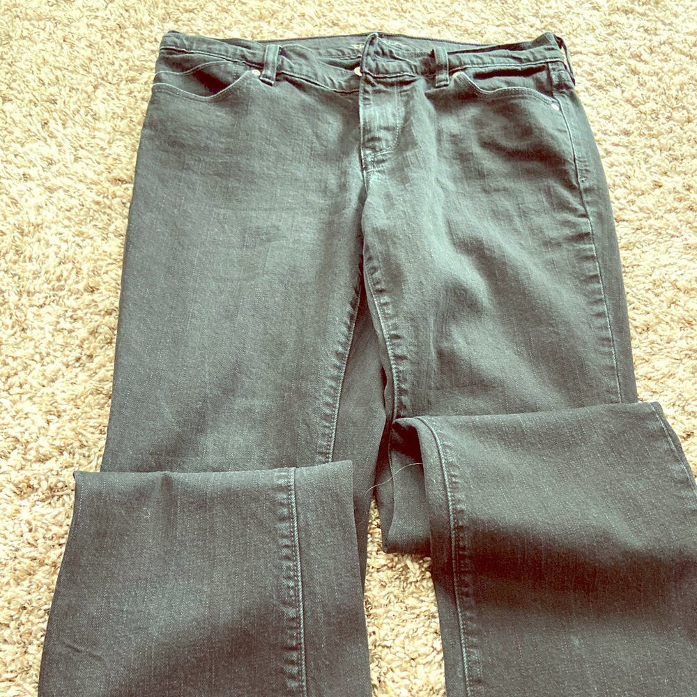 Black jeans. Old Navy.